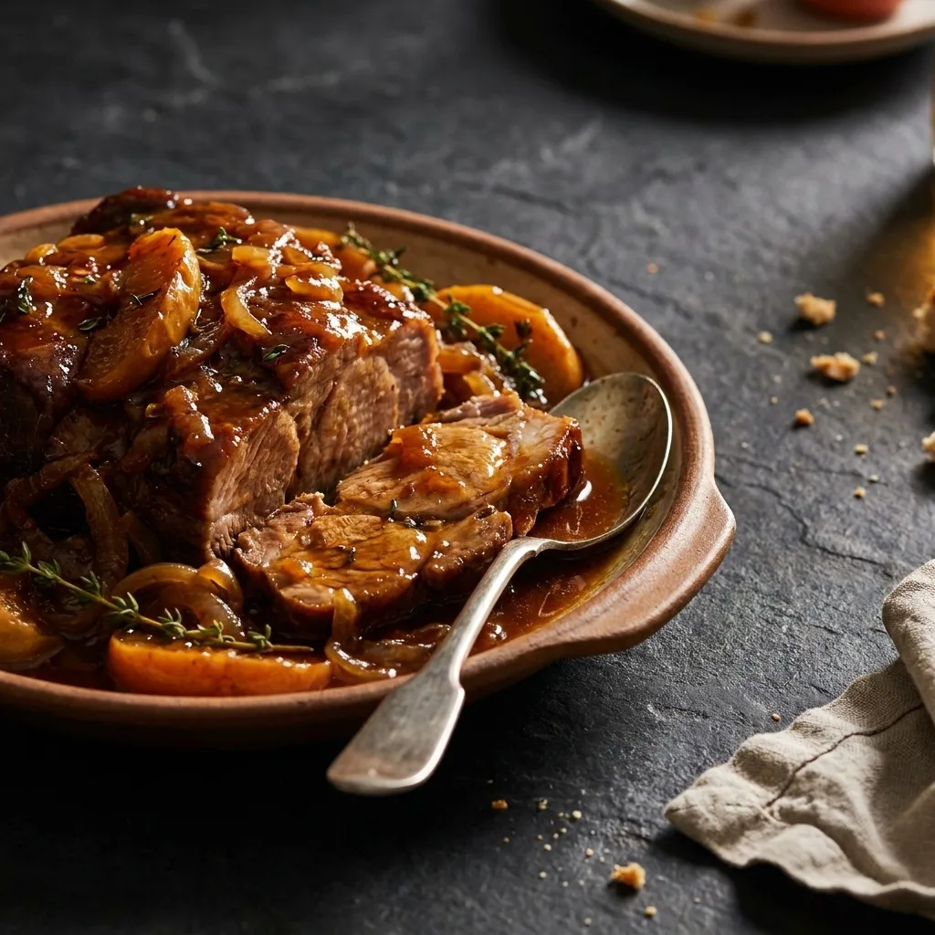 Apple Cider Braised Pork Shoulder Recipe Rezept Apple Cider Braised Pork Shoulder Recipe – Einfaches Rezept Schritt für Schritt