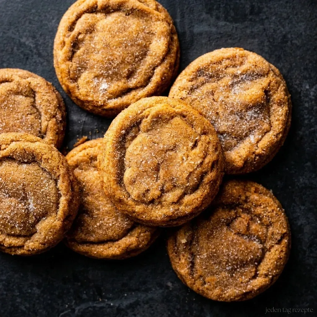Ingredients for Chewy Pumpkin Snickerdoodle Cookies