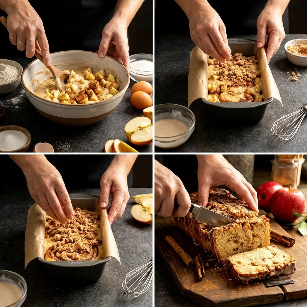Lassen Sie uns das Cinnamon Apple Bread backen! - Cinnamon Apple Bread