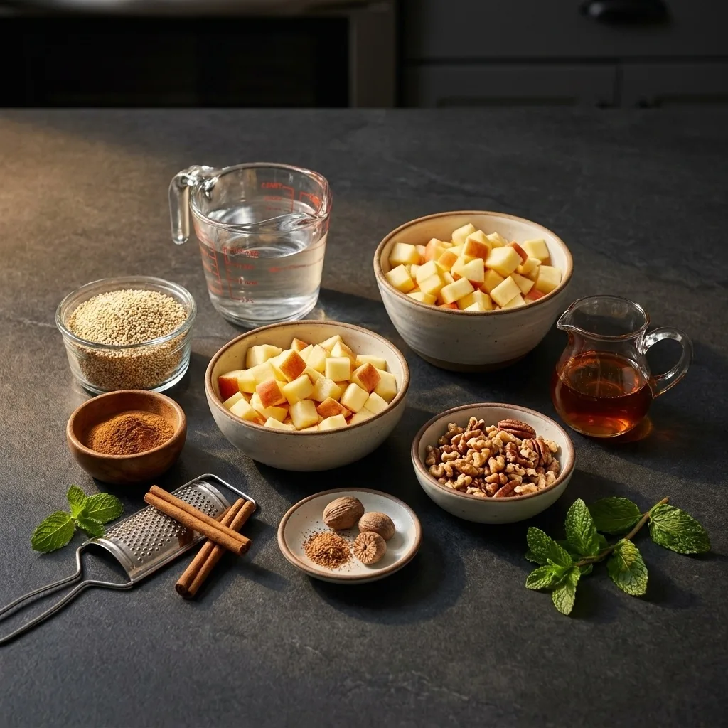 Cinnamon Apple Breakfast Quinoa – Schritt 2 Cinnamon Apple Breakfast Quinoa zubereiten: Schritt 2