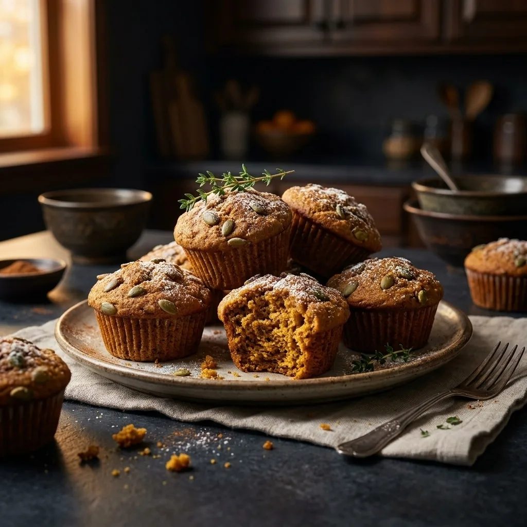 Easy Pumpkin Muffins Rezept Easy Pumpkin Muffins – Einfaches Rezept Schritt für Schritt