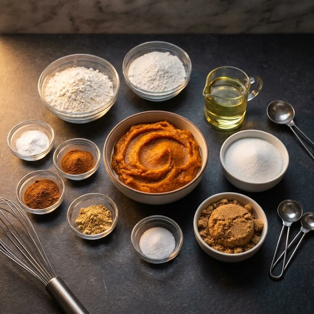 Easy Pumpkin Muffins – Schritt 2 Easy Pumpkin Muffins zubereiten: Schritt 2