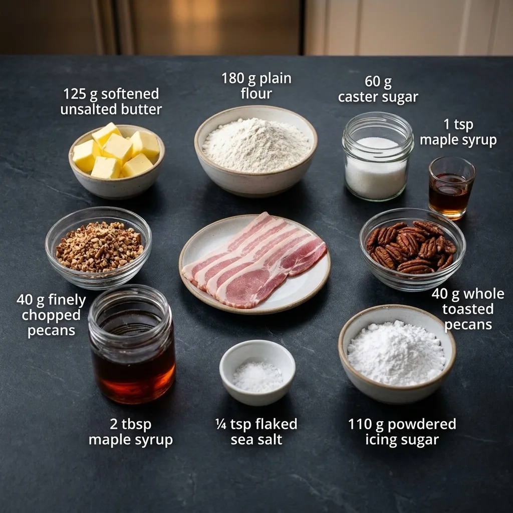 Pecan Shortbread with Maple Glaze Recipe – Schritt 2 Pecan Shortbread with Maple Glaze Recipe zubereiten: Schritt 2