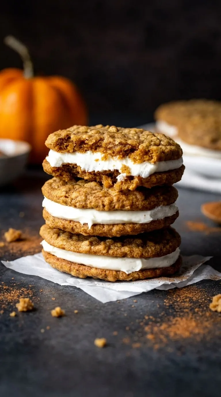 Pumpkin Oatmeal Cream Pies: Cozy Fall Treats