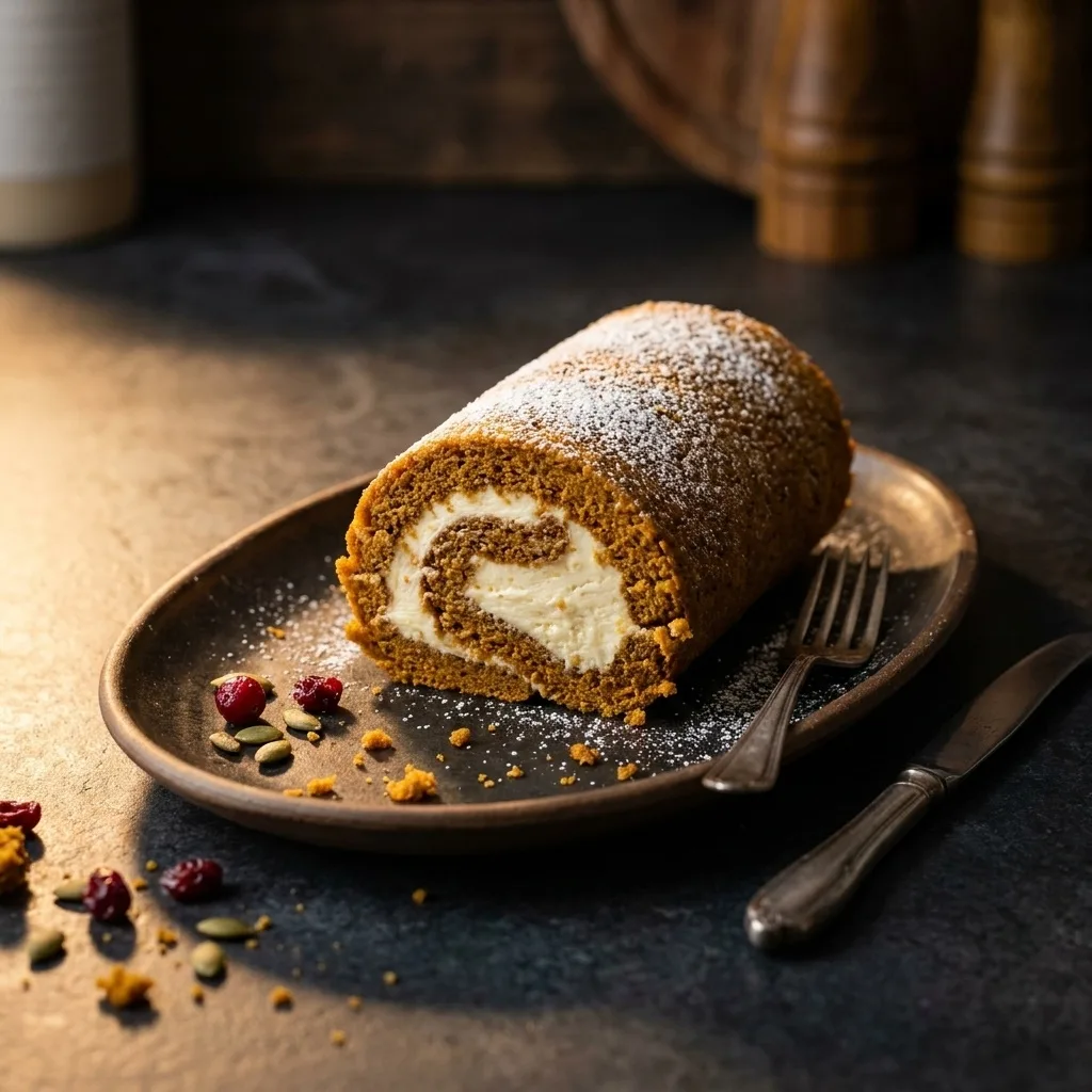 Pumpkin Roll Rezept Pumpkin Roll – Einfaches Rezept Schritt für Schritt