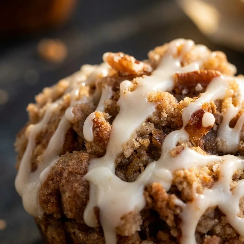 Pumpkin Streusel Muffins with Pecan Topping – Schritt 2 Pumpkin Streusel Muffins with Pecan Topping zubereiten: Schritt 2