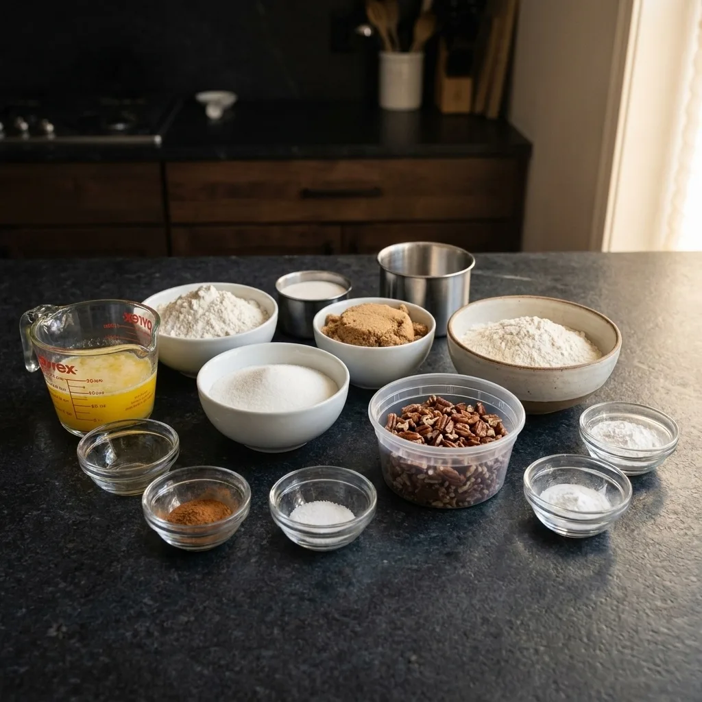 Pumpkin Streusel Muffins with Pecan Topping – Schritt 4 Pumpkin Streusel Muffins with Pecan Topping zubereiten: Schritt 4
