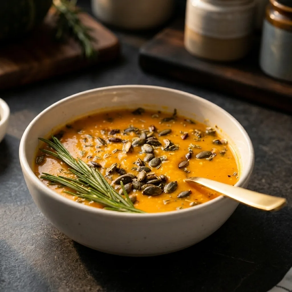 Roasted Butternut Squash Soup: Perfect Comfort Dish