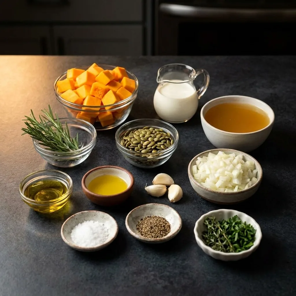 Roasted Butternut Squash Soup – Schritt 2 Roasted Butternut Squash Soup zubereiten: Schritt 2