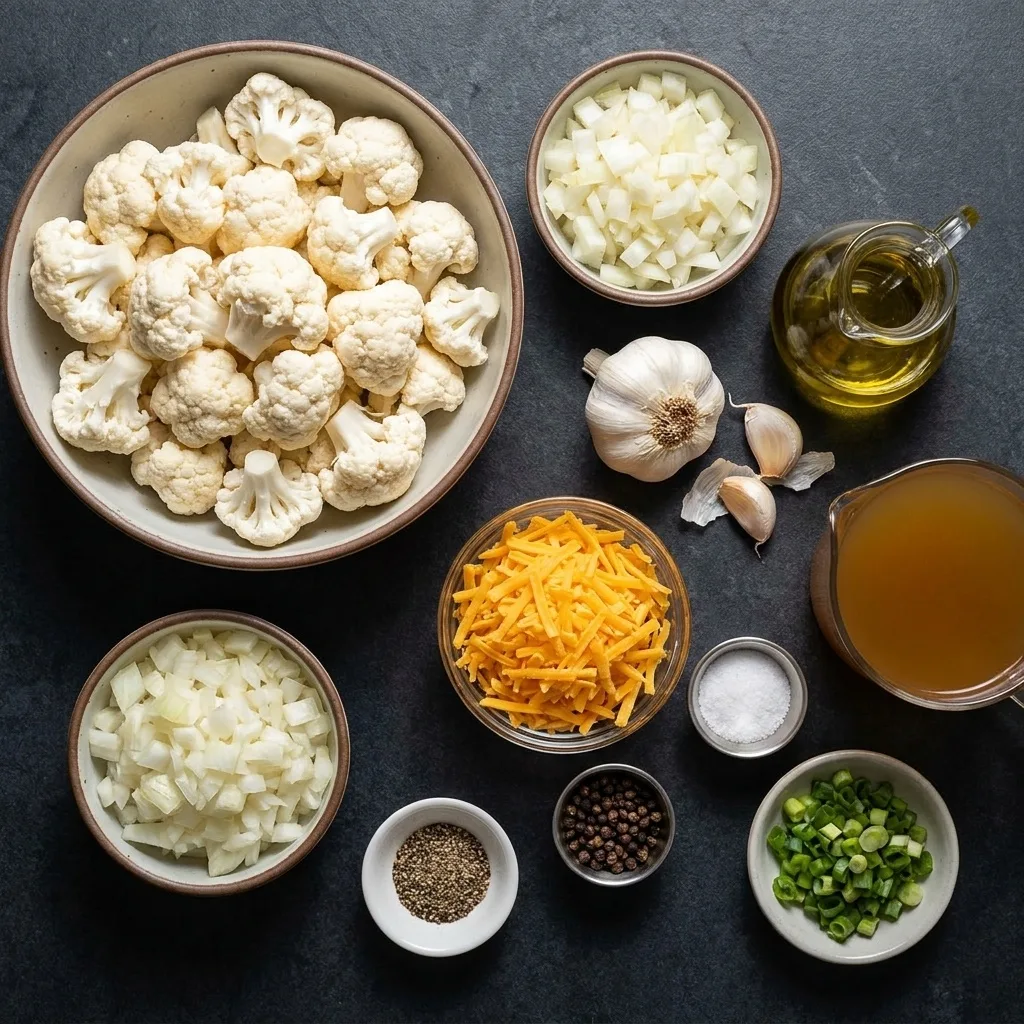 Roasted Garlic Cheddar Cauliflower Soup zubereiten: Schritt 2