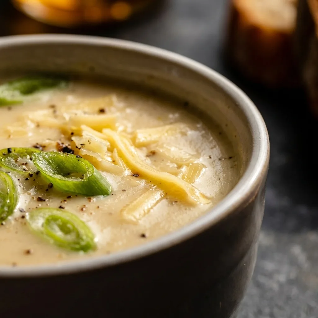 Roasted Garlic Cheddar Cauliflower Soup zubereiten: Schritt 4
