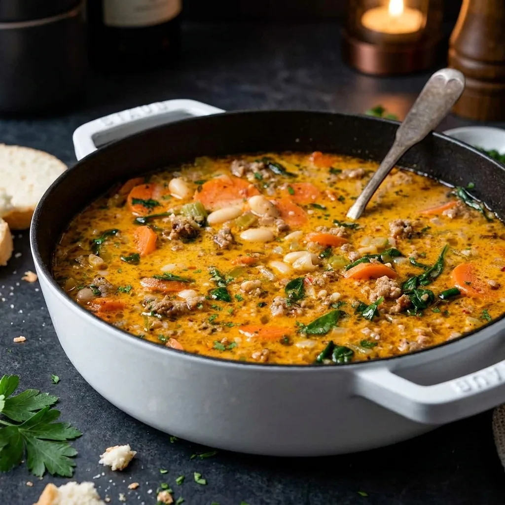 Tuscan White Bean Soup Rezept Tuscan White Bean Soup – Einfaches Rezept Schritt für Schritt
