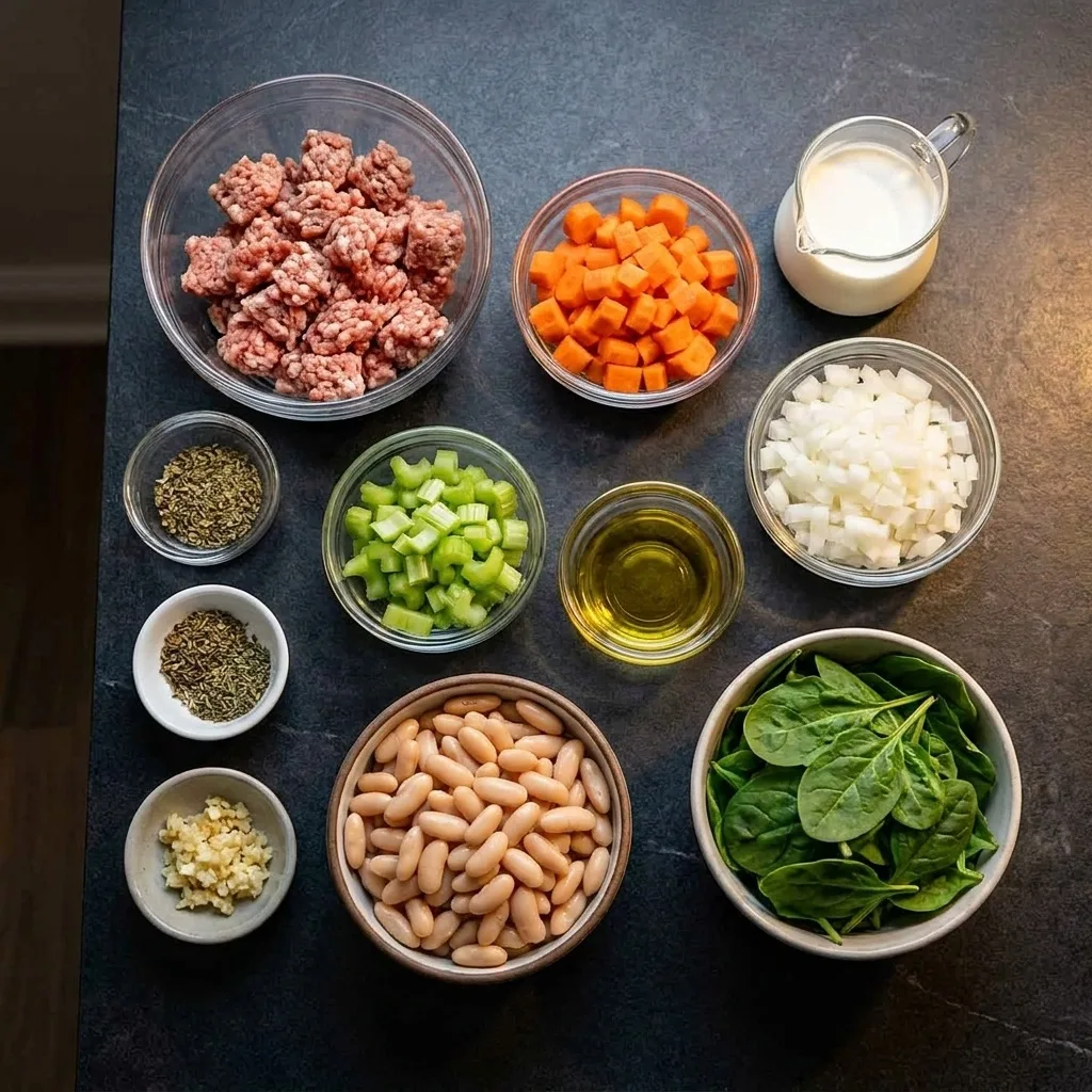 Tuscan White Bean Soup – Schritt 2 Tuscan White Bean Soup zubereiten: Schritt 2